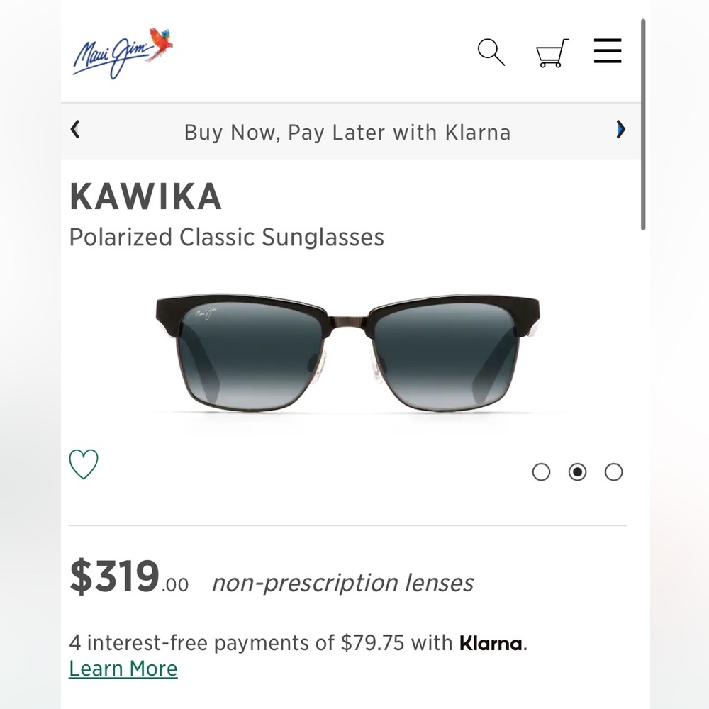 KAWIKA Polarized Classic Sunglasses - Maui Jim